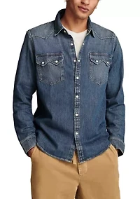 Denim Western Shirt