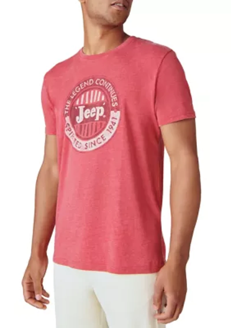 Jeep Spirited Graphic T-Shirt