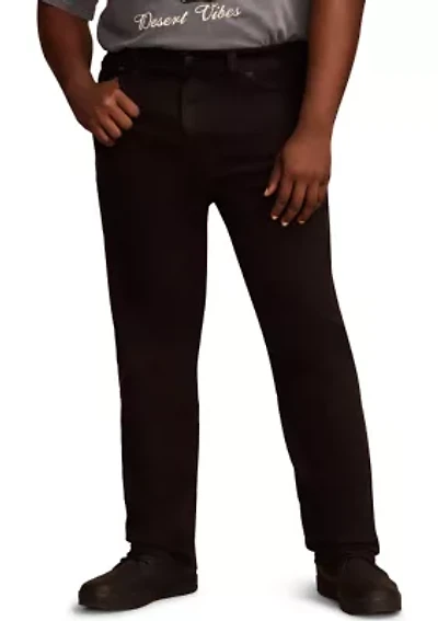 Big & Tall Jet Black Denim Jeans