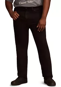 Big & Tall Jet Black Denim Jeans