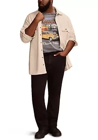 Big & Tall Jet Black Denim Jeans