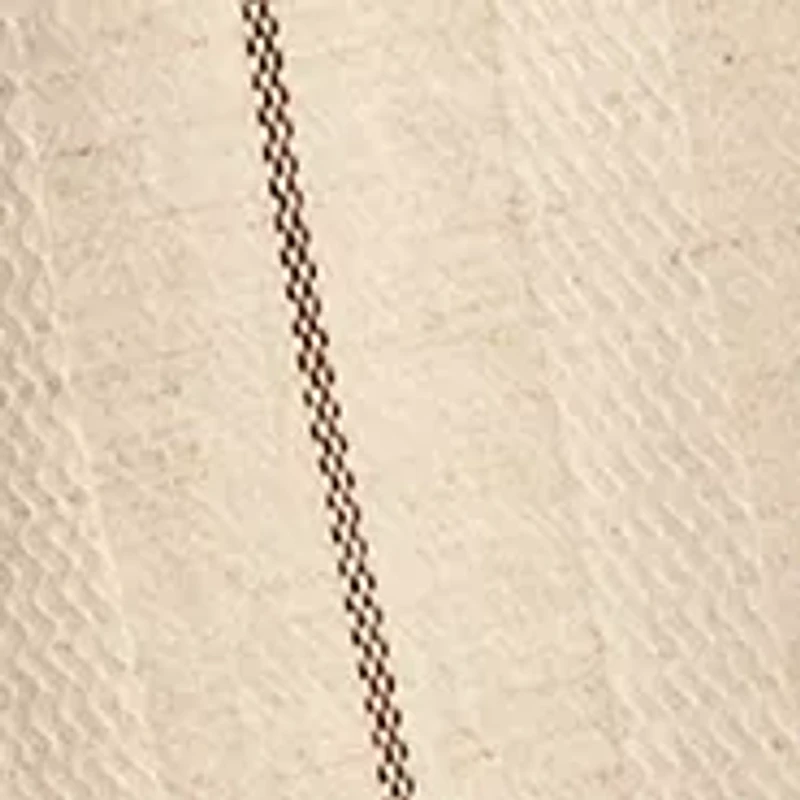 Big & Tall Natural Striped Camp Collar Shirt