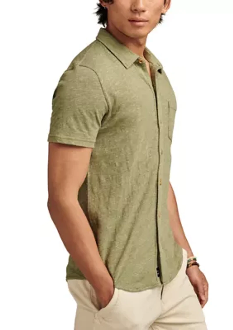 Big & Tall Solid Button Down Shirt