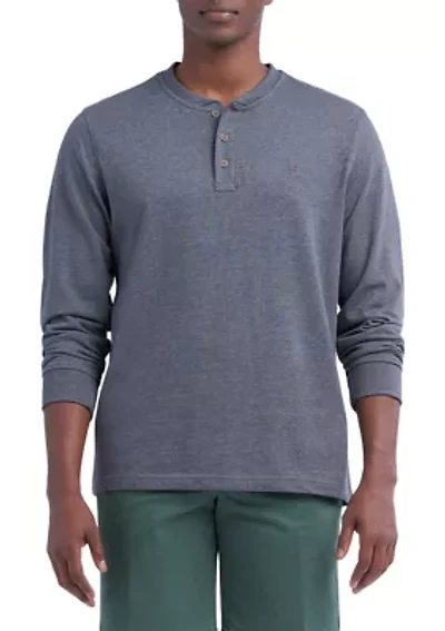 Saltwater Henley Solid Shirt