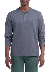 Saltwater Henley Solid Shirt