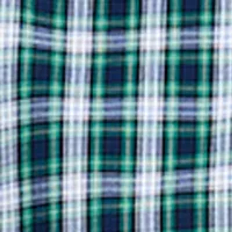 Men's Tartan Stretch Regular Fit Button Down Shirt