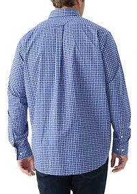 Big & Tall Fashion Stretch Regular Fit Button Down Shirt
