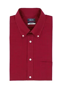 Long Sleeve All Over Stretch Regfular Fit Button Down Shirt