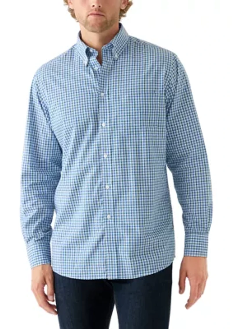 All-Over Stretch Regular Fit Button Down