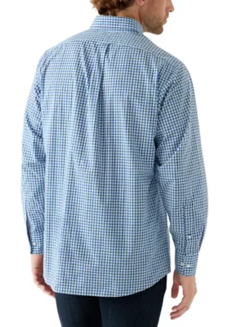All-Over Stretch Regular Fit Button Down