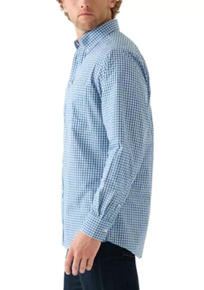 All-Over Stretch Regular Fit Button Down