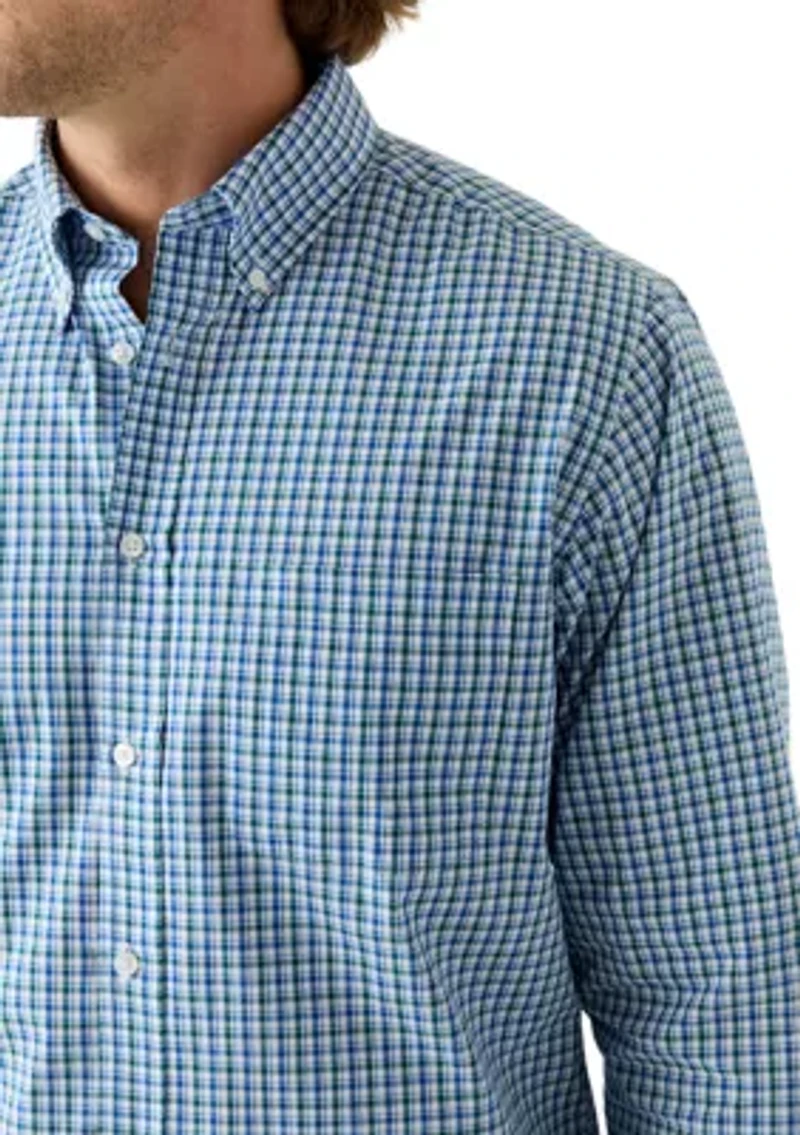 All-Over Stretch Regular Fit Button Down