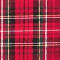 Long Sleeve All Over Stretch Regfular Fit Tartan Button Down Shirt