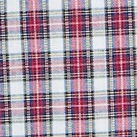 Long Sleeve All Over Stretch Regfular Fit Tartan Button Down Shirt