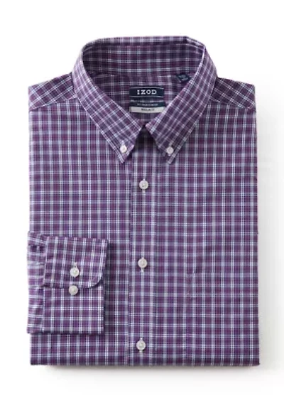 Men's All-Over Stretch Regular Fit Button Down Shirt