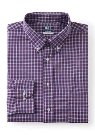 Big & Tall All-Over Stretch Button Down Shirt