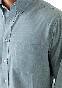 All-Over Stretch Regular Fit Button Down Shirt