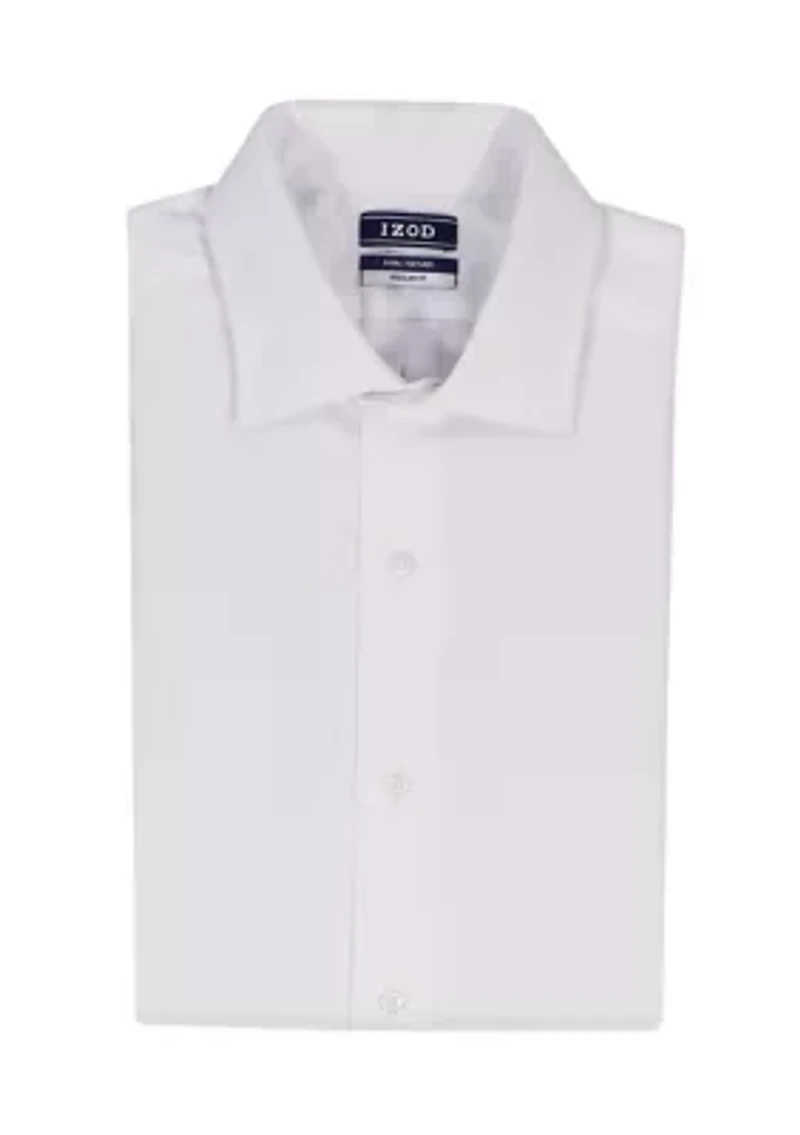 Royal Texture Regular Fit Hidden Button Down Shirt