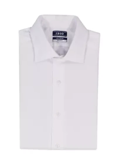 Royal Texture Regular Fit Hidden Button Down Shirt