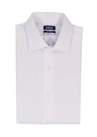 Royal Texture Regular Fit Hidden Button Down Shirt