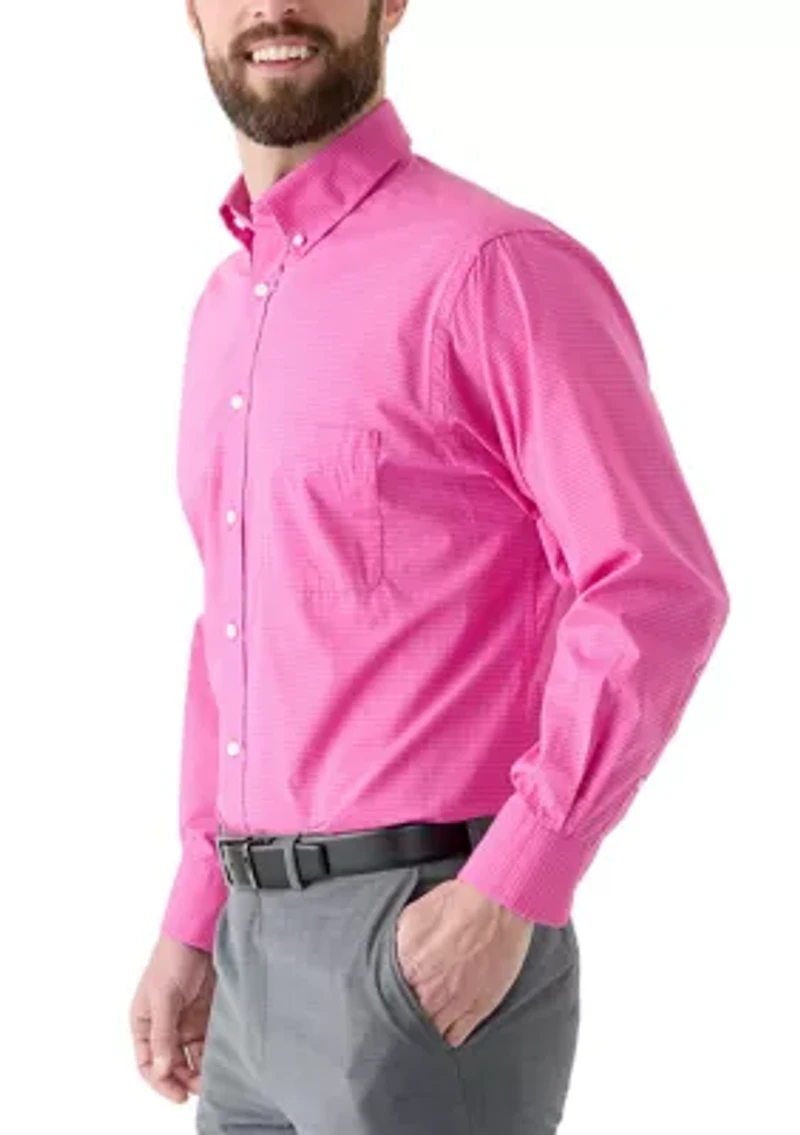 Regular Fit Allover Stretch Shirt