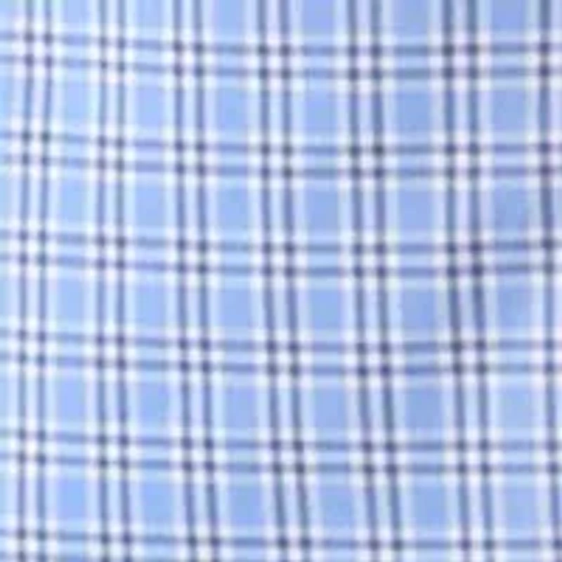 Long Sleeve Stretch Plaid Button Down Shirt