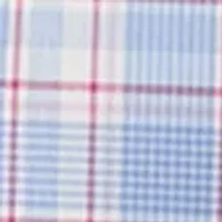 Slim Fit Long Sleeve Plaid Shirt