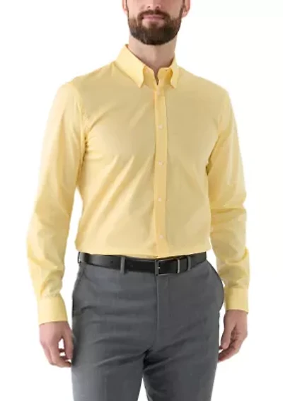 Advantage Performance Slim Fit Cool Button Down Shirt