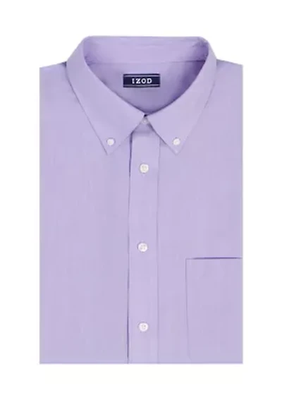 Men's All Over Stretch Button Down Dress Shirt