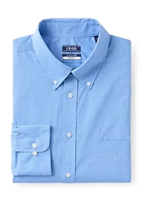 Men's All Over Stretch Button Down Dress Shirt