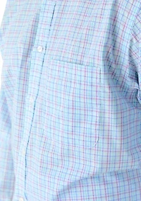 Men's All Over Stretch Button Down Dress Shirt