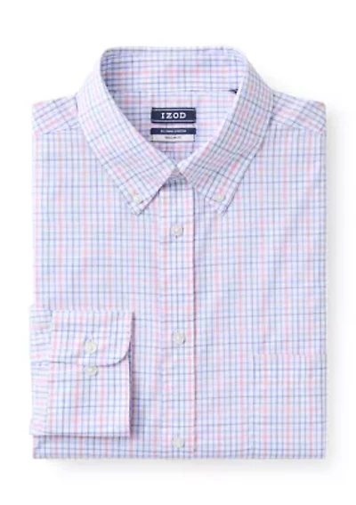 Men's All Over Stretch Regular Fit Button Down Shirt