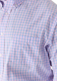 Big & Tall All Over Stretch Button Down Dress Shirt