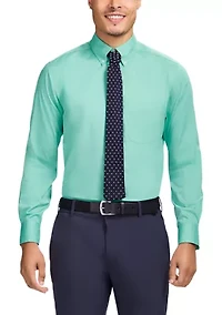 Men's All Over Stretch Regular Fit Button Down Shirt