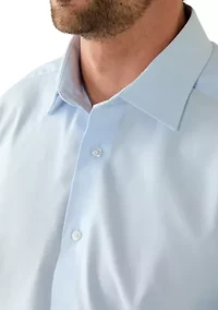 Men's Royal Texture Button Down Dress Shirt