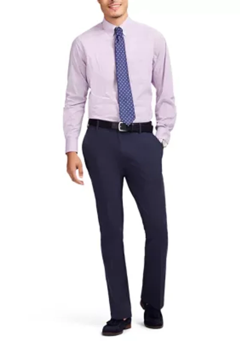 Men's All Over Stretch Regular Fit Button Down Shirt