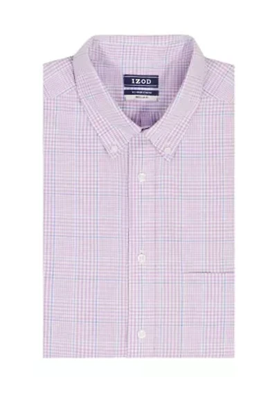 Big & Tall All Over Stretch Button Down Dress Shirt