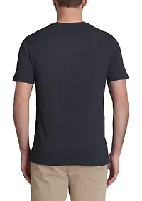 Saltwater Soft Wash Pocket Crew Neck T-Shirt