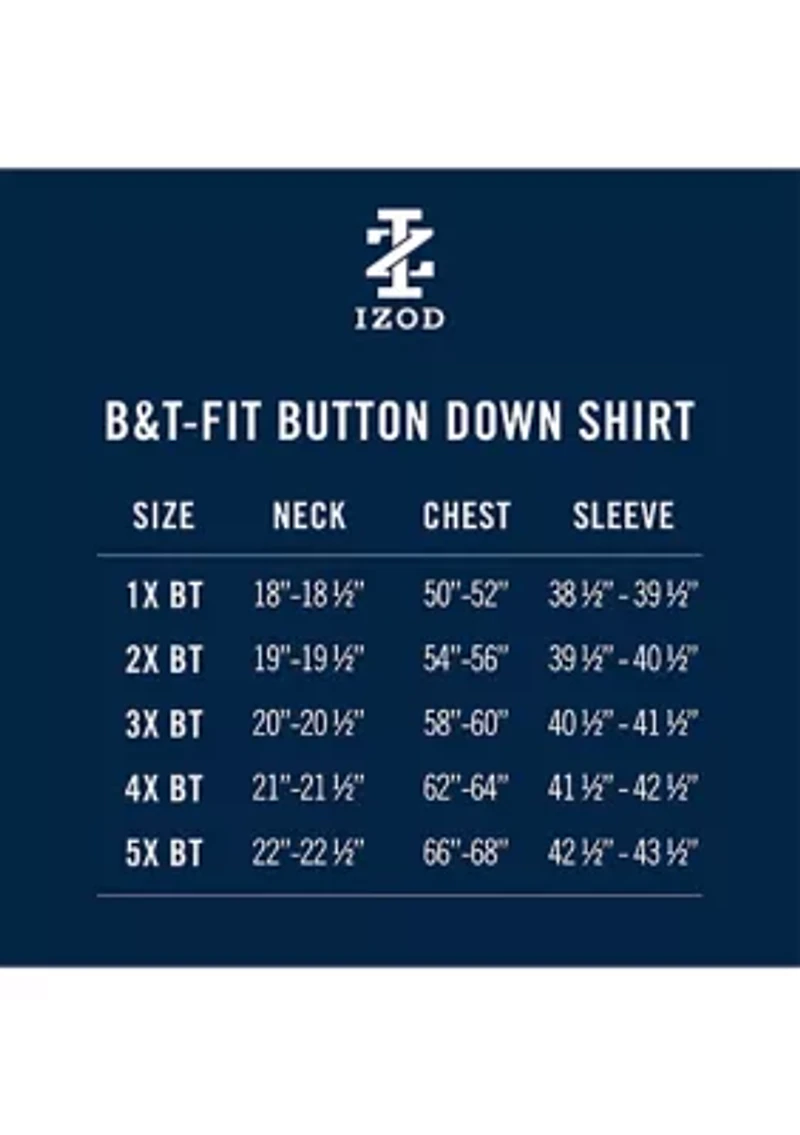 Big & Tall Long Sleeve Premium Essential Woven Shirt