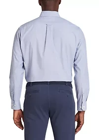 Classic Long Sleeve Woven Button Down Shirt