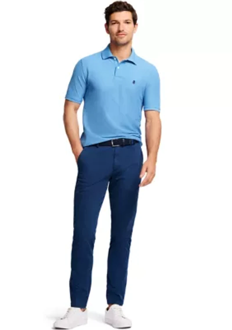 Saltwater Stretch Flat Front Slim Fit Chino Pants