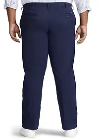 Big & Tall Performance Stretch Flat Front Chino Pants