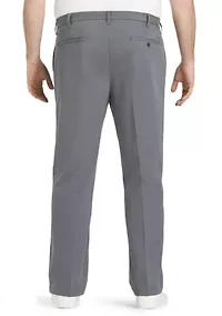 Big & Tall Performance Stretch Pleated Chino Pants