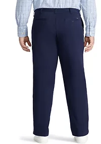 Big & Tall Performance Stretch Pleated Chino Pants
