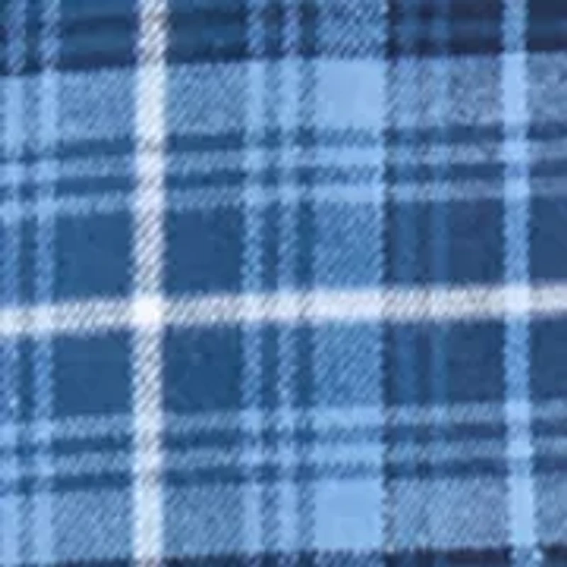 Big & Tall Plaid Stratton Flannel Button Down Shirt