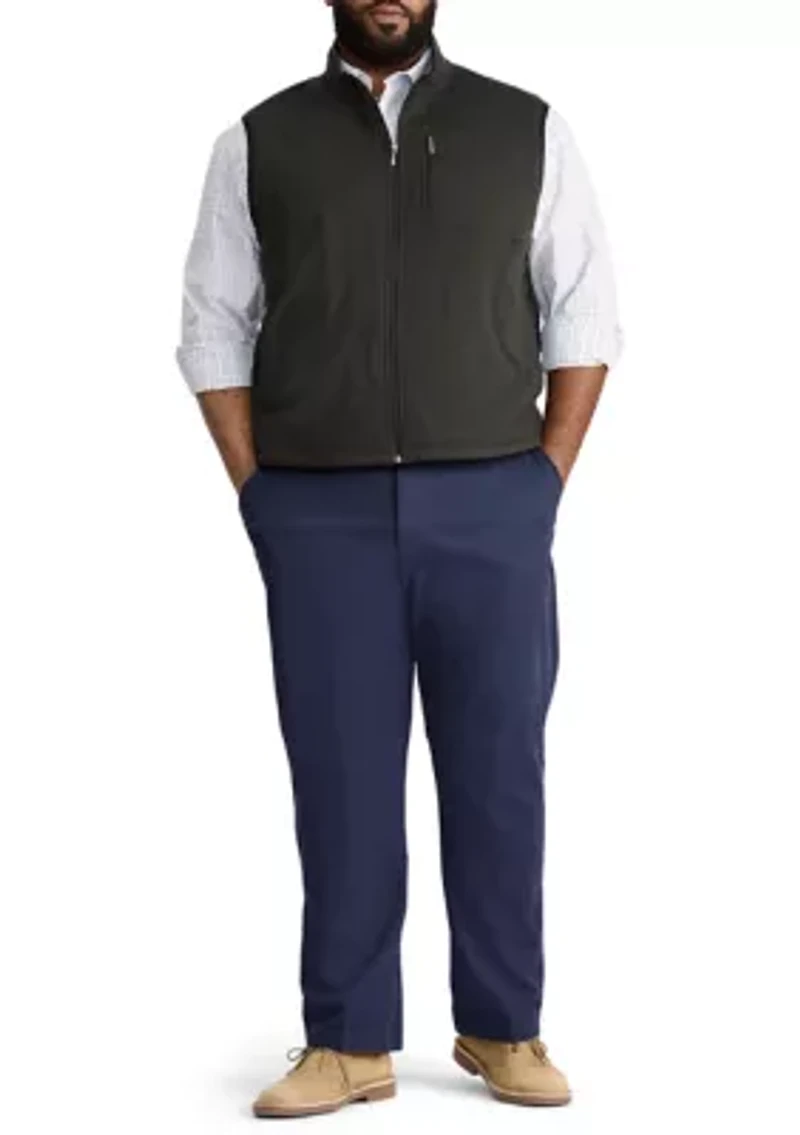 Big & Tall Sweater Fleece Vest - Classic Fit