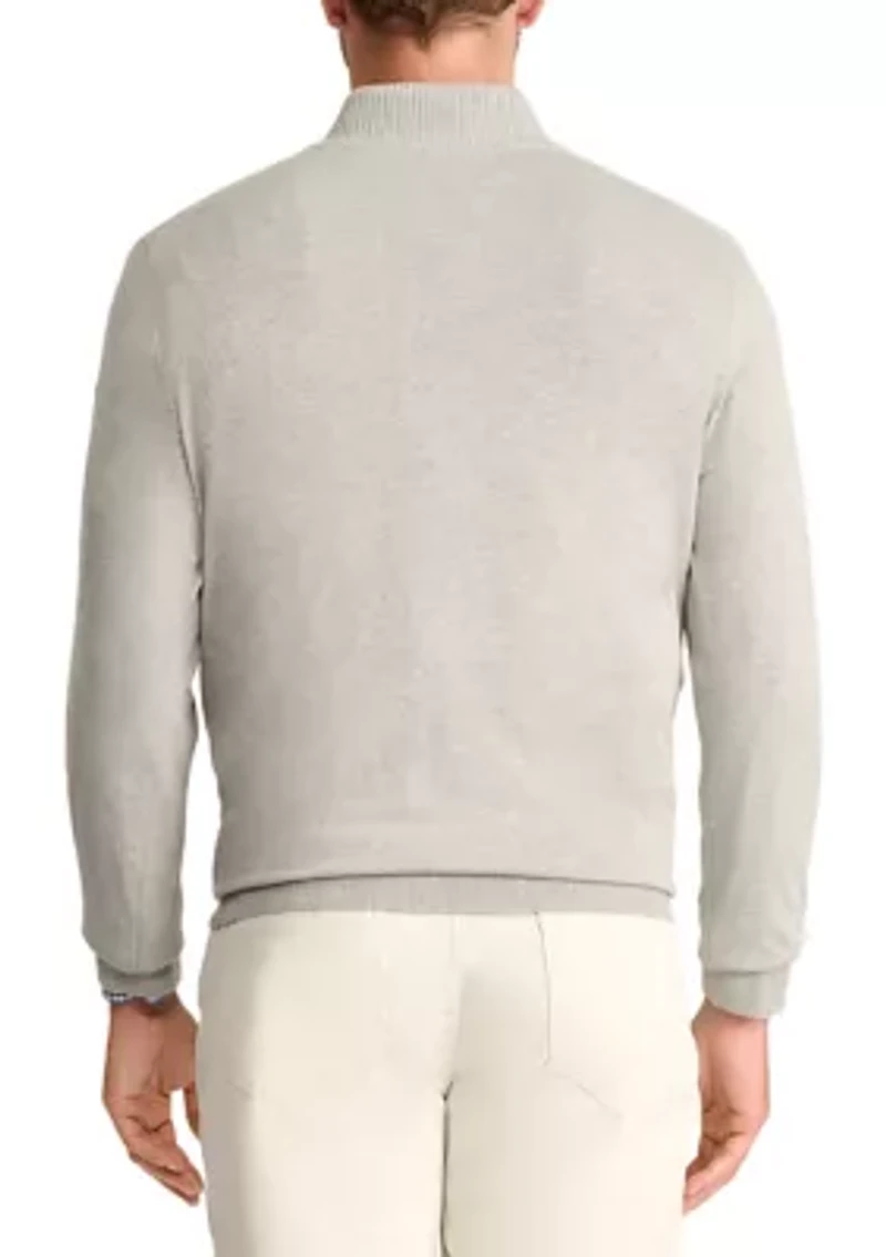 Jersey 1/4 Zip Sweater