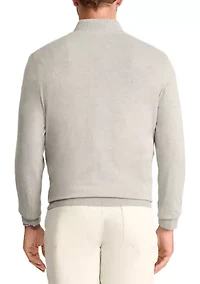 Jersey 1/4 Zip Sweater