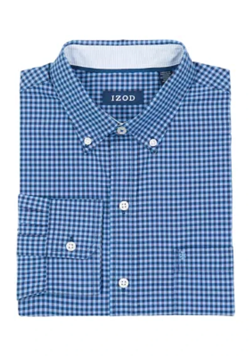 Big & Tall Plaid Woven Shirt