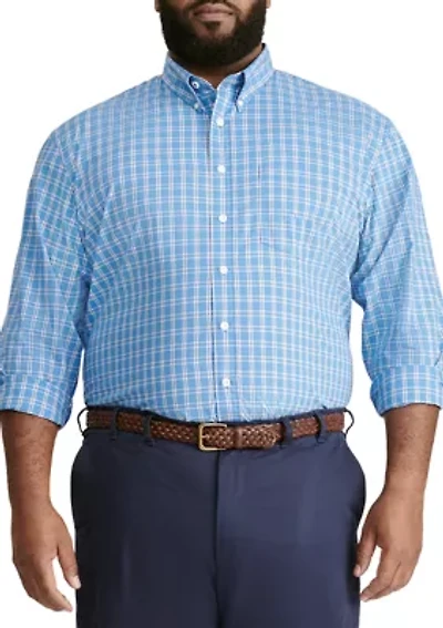 Big & Tall Performance Comfort Woven Shirt